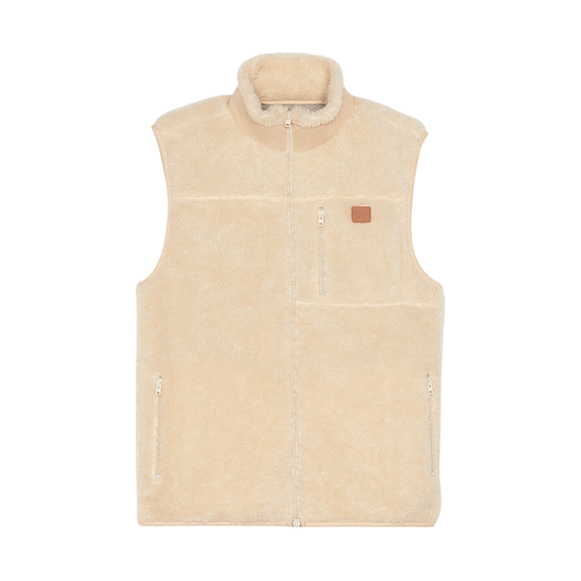 메종 키츠네 카페 플리스 베스트 에크루(Maison Kitsune Cafe Fleece Vest Ecru) - 1