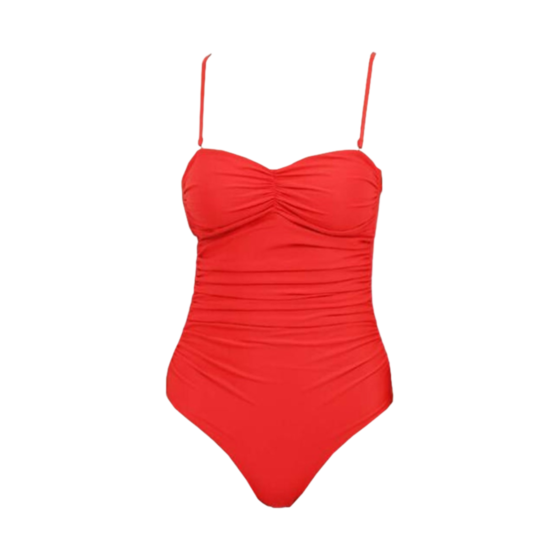 (W) 가니 원피스 스윔수트 레드