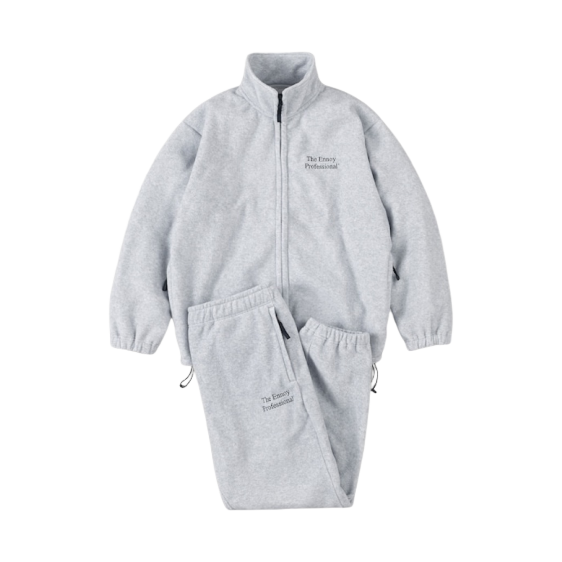 엔노이 시티 플리스 자켓 팬츠 세트 취리히 그레이(Ennoy City Fleece Jacket Pants Set Zurich Gray)
