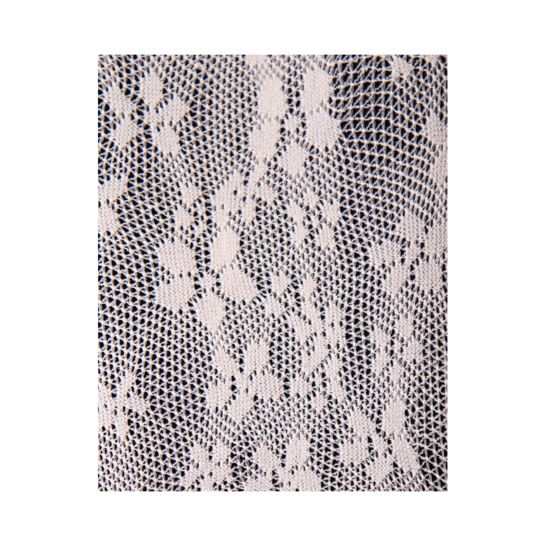 L0000107 Onnitella Blossom Lace Tights Cream