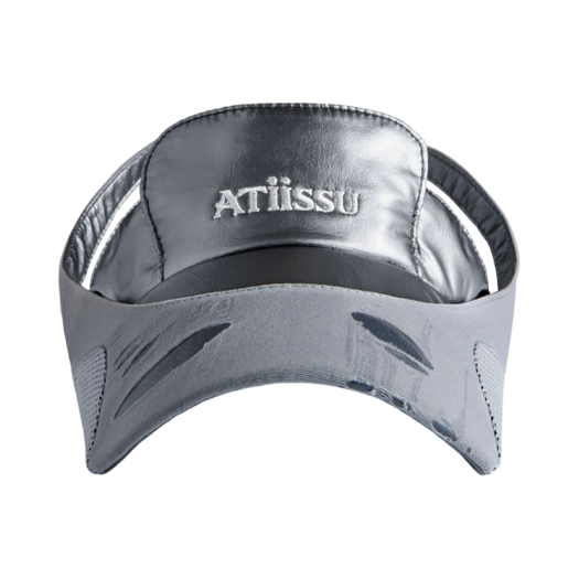 【Atiissu】25SS / Shirring Cap ATIISSU Shirring Cap Brown Nylon Scrunchie Strap Adjustable