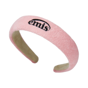 (W) Emis Terry Hairband Pink
