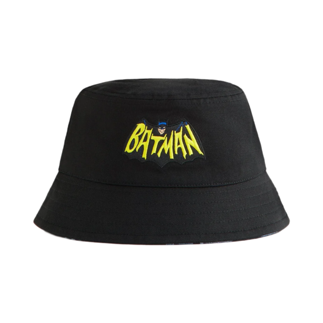 (유아) 키스 x 배트맨 리버시블 도슨 버킷햇 블랙((Baby) Kith x Batman Reversible Dawson Bucket Hat Black)