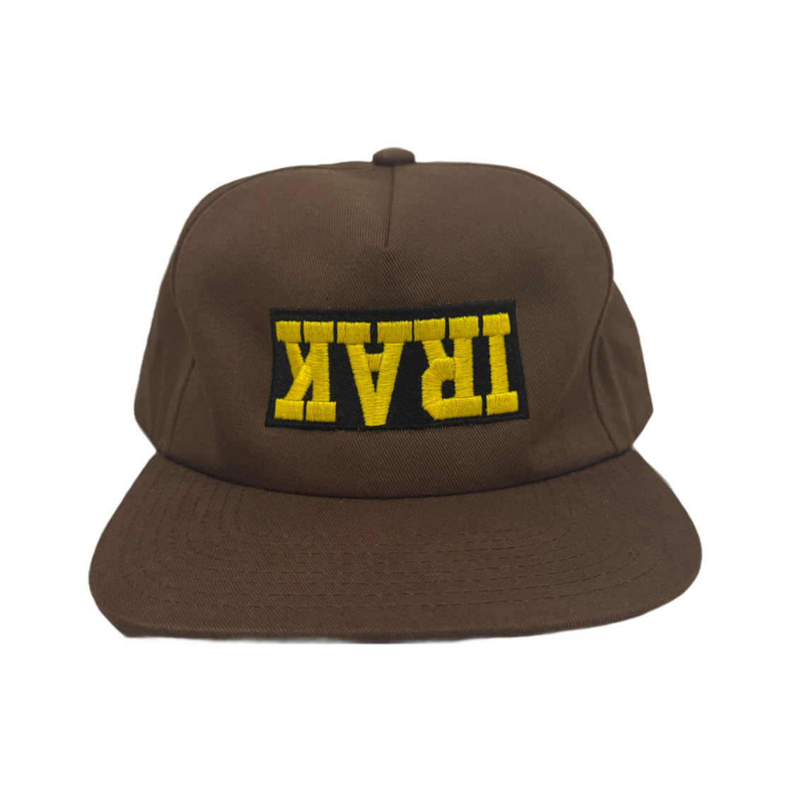 - Travis Scott Cactus Jack x Irak Logo Hat Brown