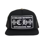 Chrome Hearts CH Hollywood Trucker Hat Black Camo