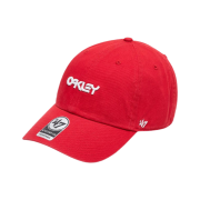 Oakley Remix Dad Hat Red Line