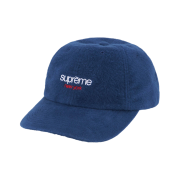 Supreme Washed Flannel 6-Panel Navy - 23FW