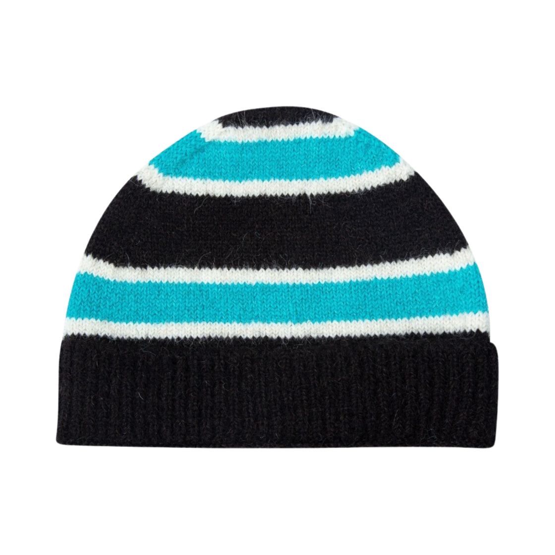 VH2DFUAB23AMT Thevinylhouse Mohair Striped Beanie Mint