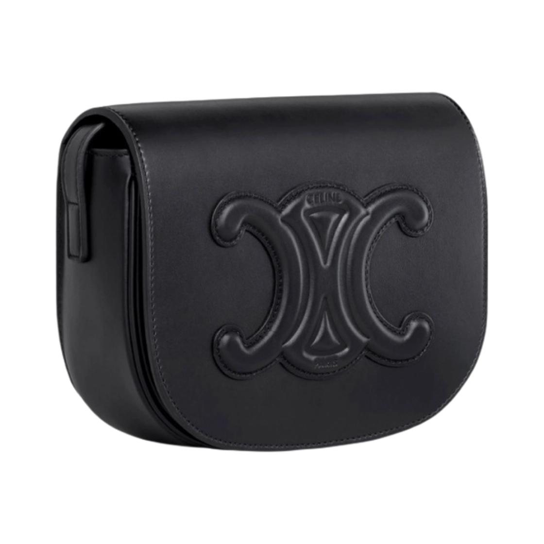 셀린느 스무스 카프스킨 폴코 레더 트리옹프 블랙(Celine Folco Cuir Triomphe in Smooth Calfskin Black) - 2