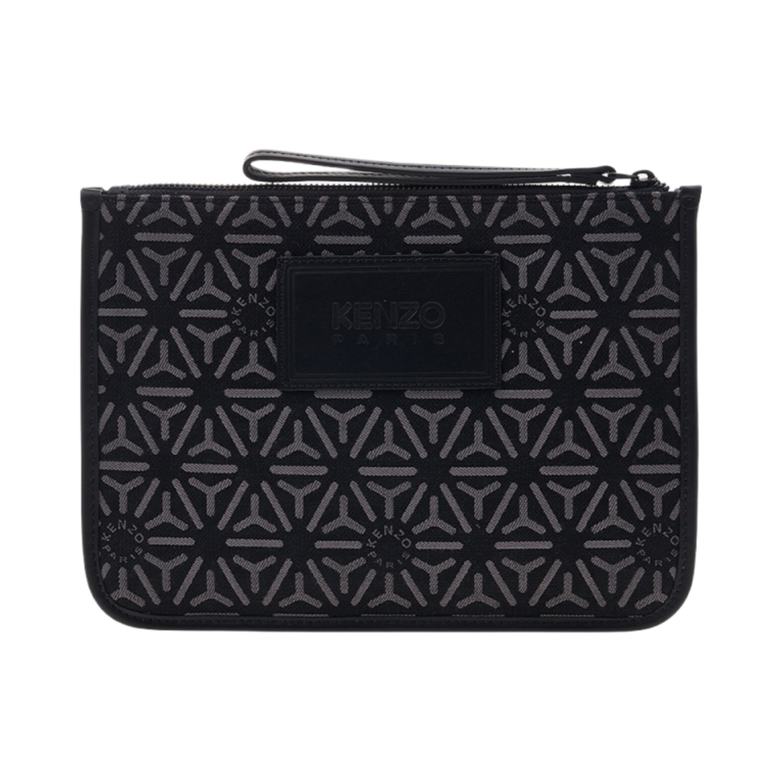 겐조 쿠리어 테마리 라지 파우치 미스티 그레이(Kenzo Courier Temari Large Pouch Misty Grey) - 3