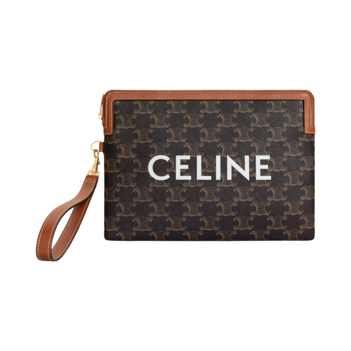 셀린느 스트랩 스몰 파우치 탄(Celine Small Pouch with Strap Tan)