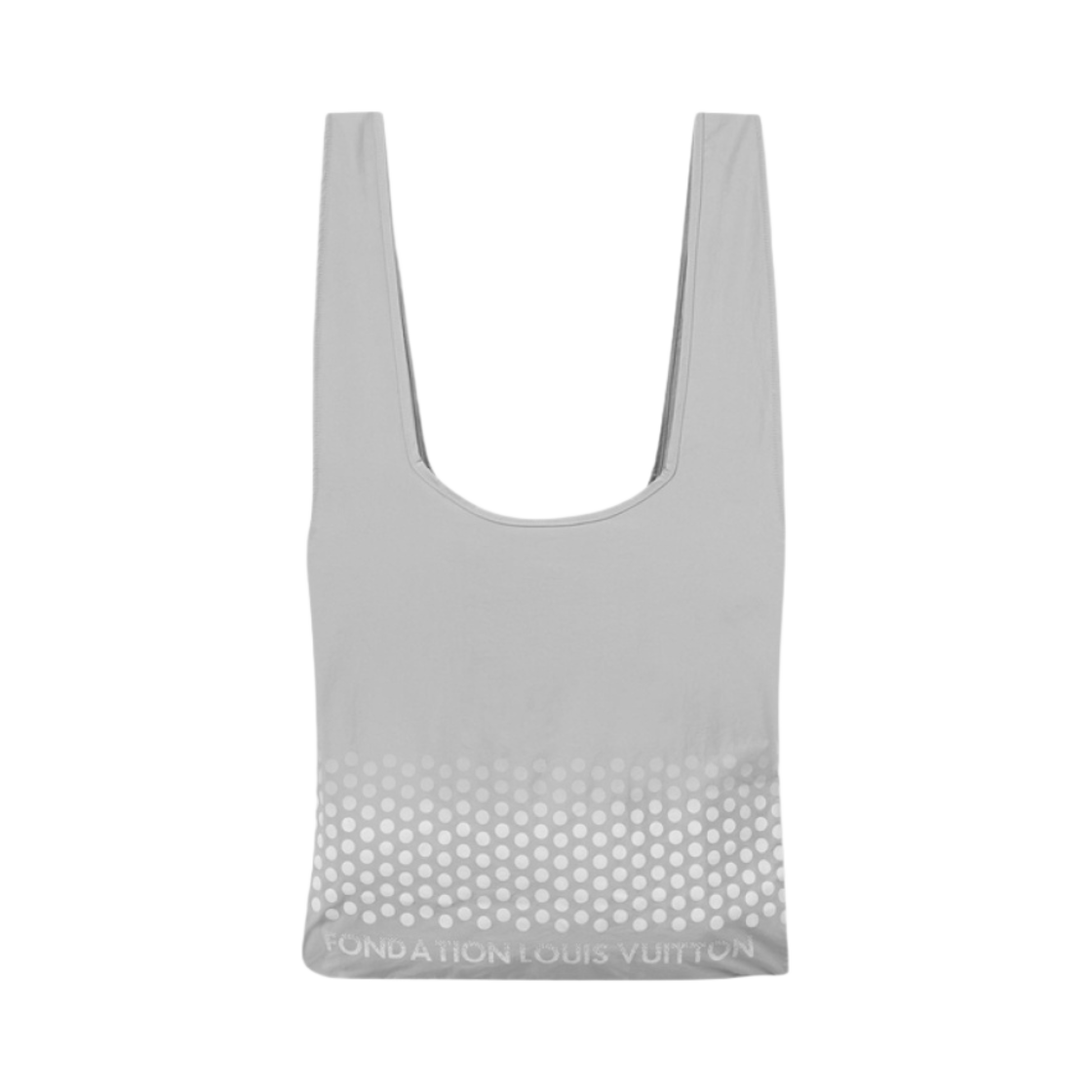 - Fondation Louis Vuitton Nylon Shopping Bag Grey
