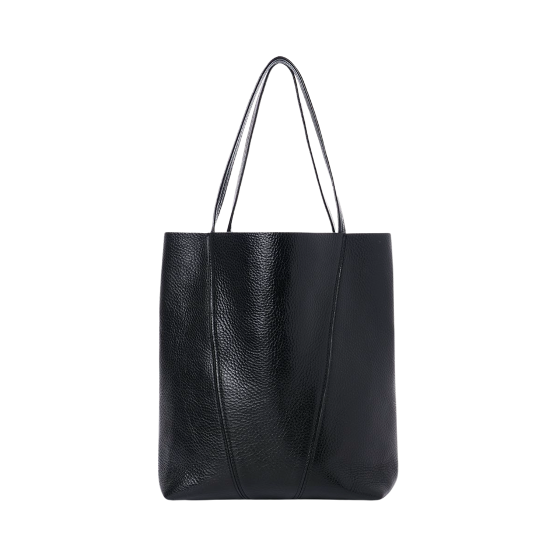 끌로에 그레인드 레더 스핀 토트백 블랙(Chloe Spin Tote Bag in Grained Leather Black) - 2