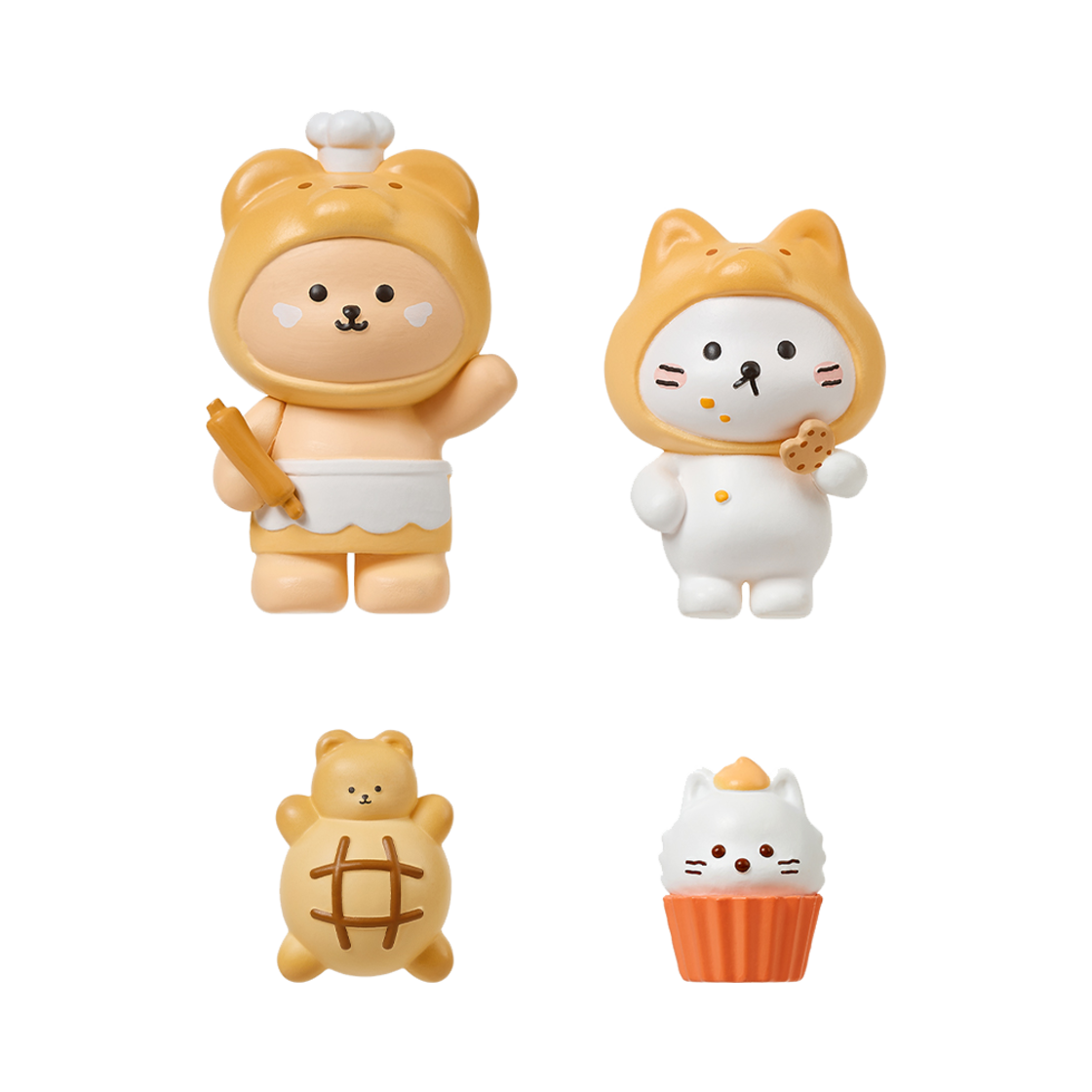 어프어프 쥬미니즈 제빵 오브젝트 마그넷 세트(earpearp Juminese Bakery Object Magnet Set)