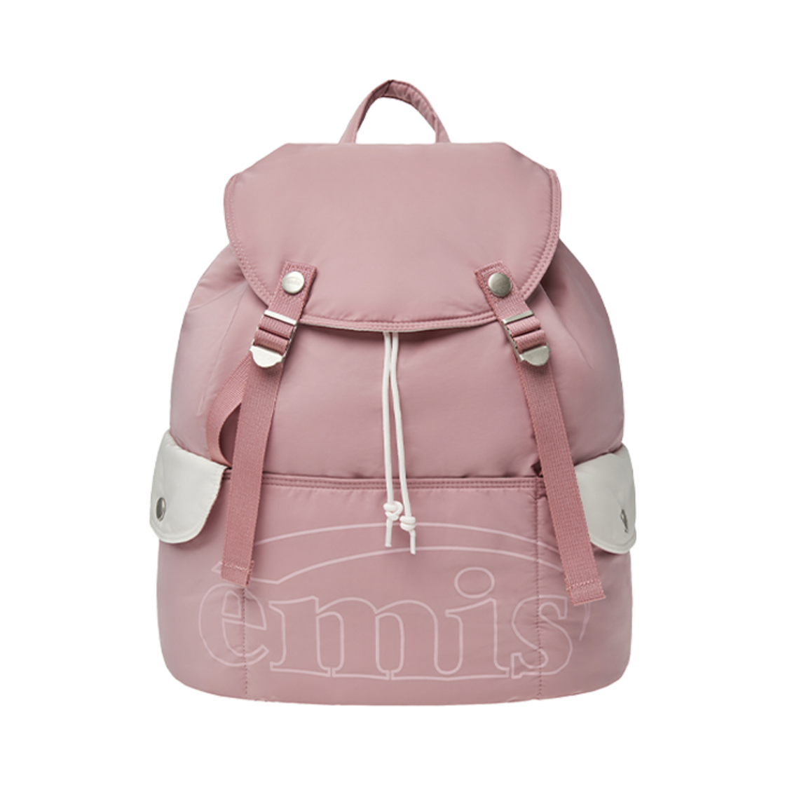 이미스 아웃라인 로고 백팩 핑크(Emis Out Line Logo Backpack Pink)