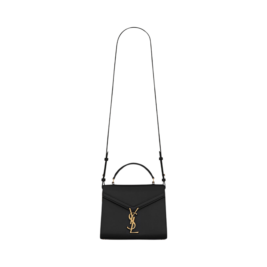 생로랑 카산드라 미니 탑 핸들 백 블랙(Saint Laurent Cassandra Mini Top Handle Bag Black) - 2