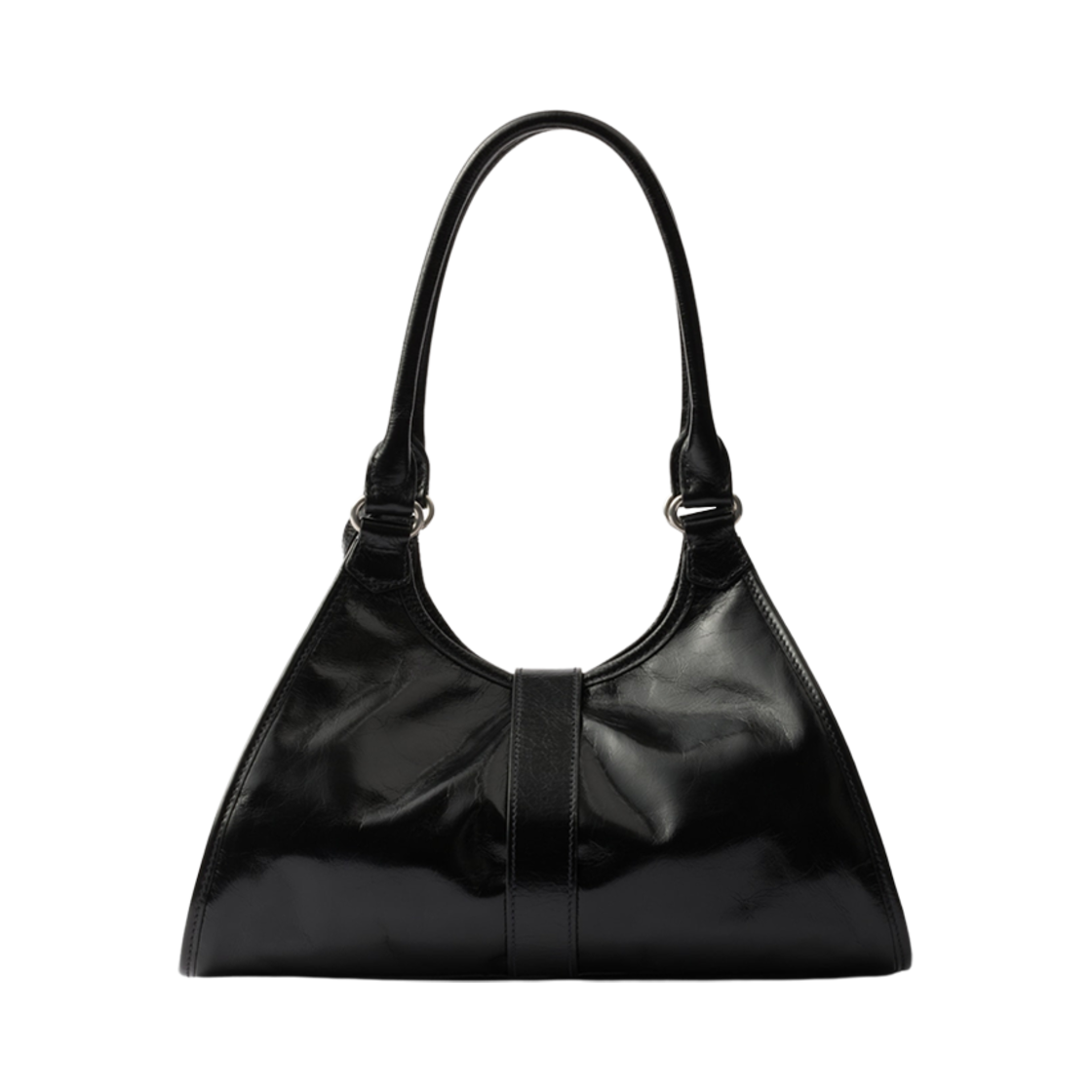 프라다 미디움 레더 토트백 블랙(Prada Medium Leather Tote Bag Black) - 2