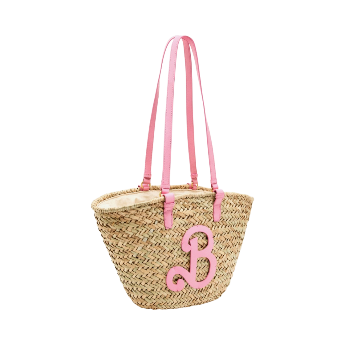 (W) 자라 x 바비 더 무비 워너 브로스 라피아백 핑크((W) Zara x Barbie The Movie Warner Bros Raffia Bag Pink) - 2