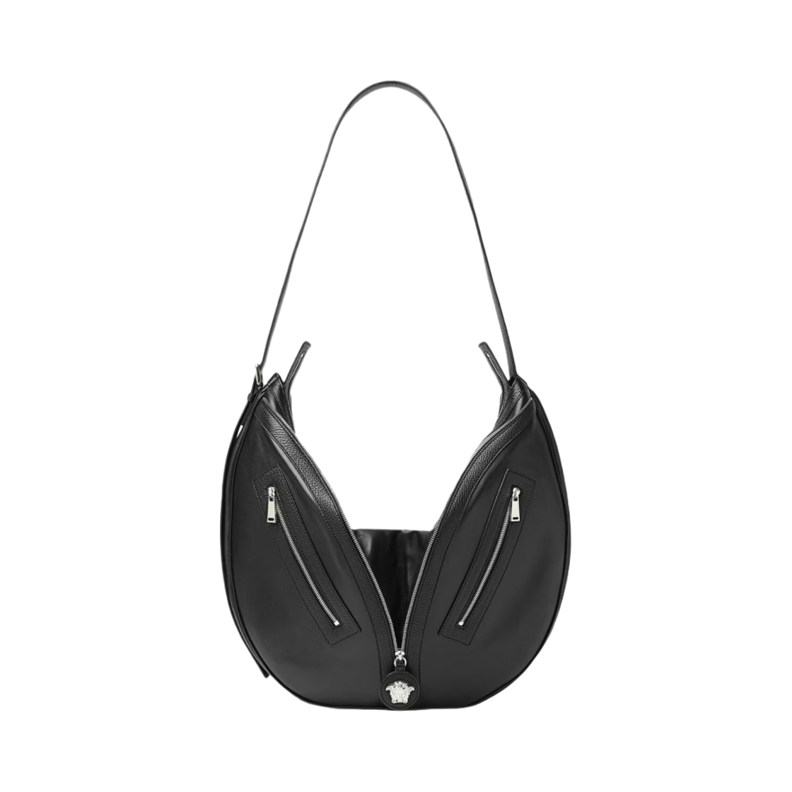 베르사체 리핏 라지 호보백 블랙(Versace Repeat Large Hobo Bag Black) - 1