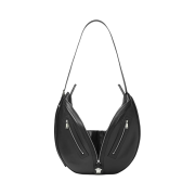 Versace Repeat Large Hobo Bag Black