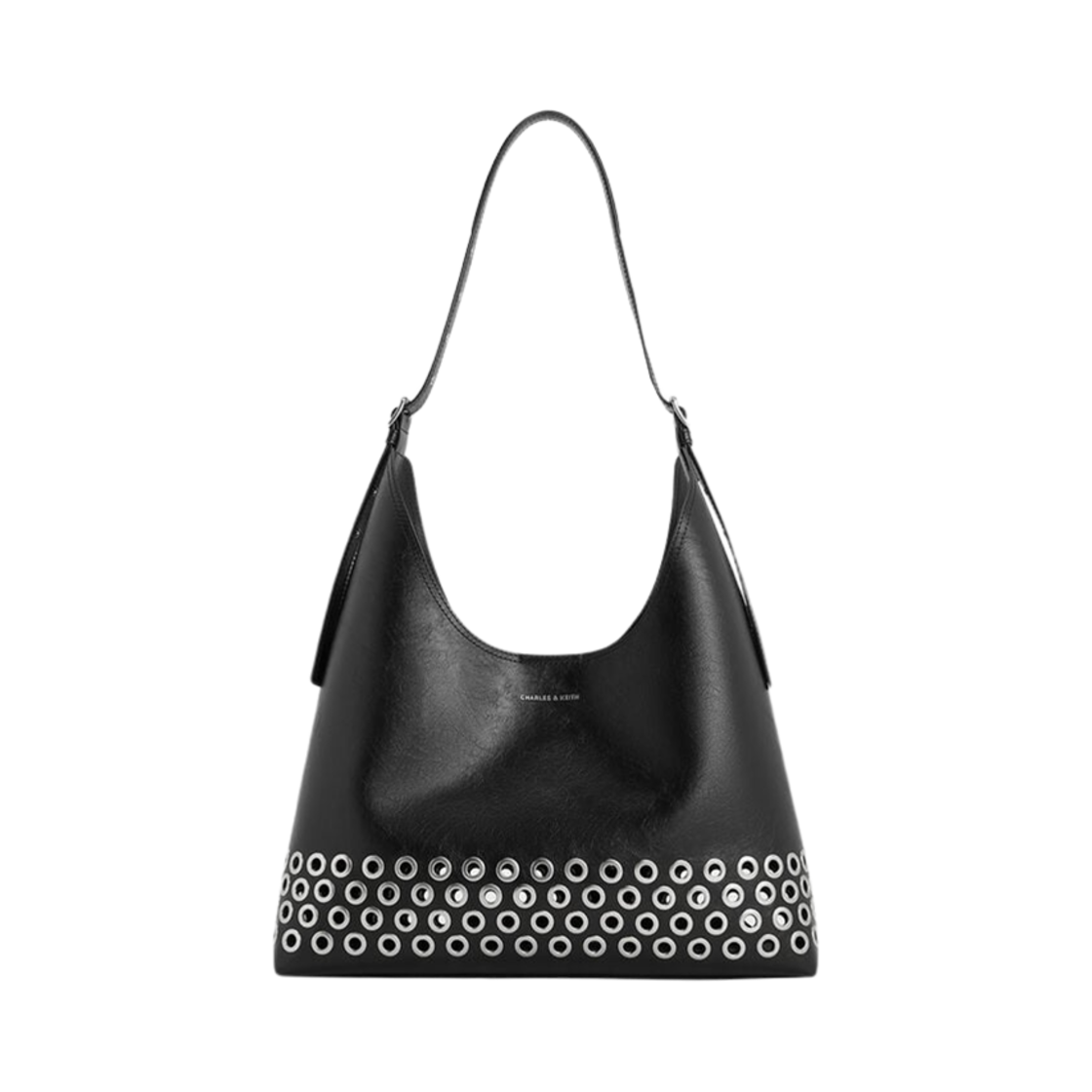 찰스앤키스 리브 그로밋 호보백 느와르(Charles & Keith Liv Gromit Hobo Bag Noir)