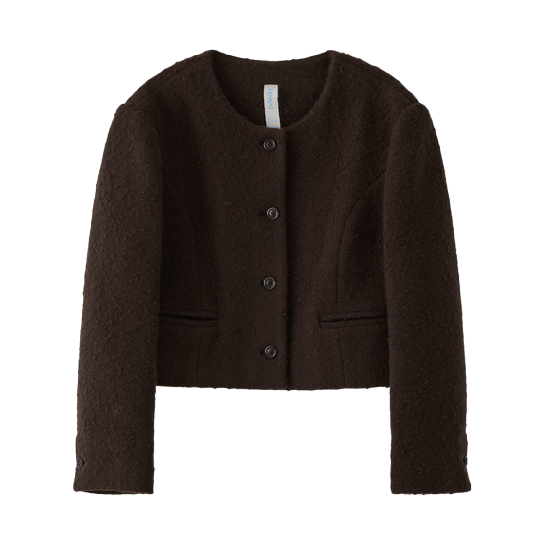 P0000BYX Tannat T/T Coone Crop Jacket Brown