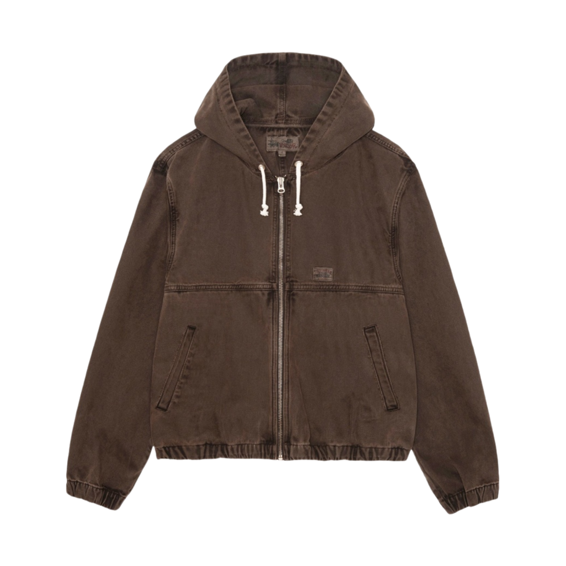 스투시 언라인드 캔버스 워크 자켓 브라운(Stussy Unlined Canvas Work Jacket Brown)