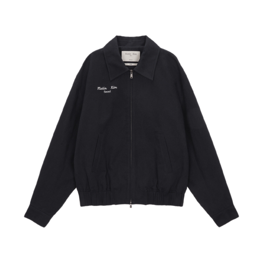 トップス MATIN KIM SPORTY TRACK JERSEY TOP_NAVY MATIN KIM SPORTY TRACK JERSEY TOP_NAVY