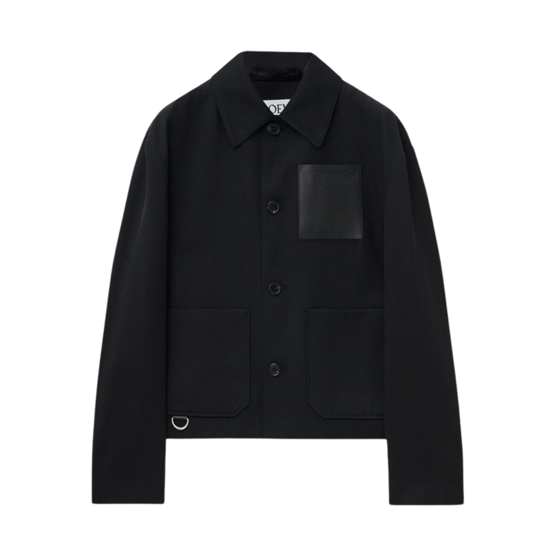로에베 울 워크웨어 자켓 블랙(Loewe Workwear Jacket in Wool Black) - 1