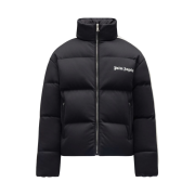 Moncler x Palm Angels Rodman Short Down Jacket Black - 21FW