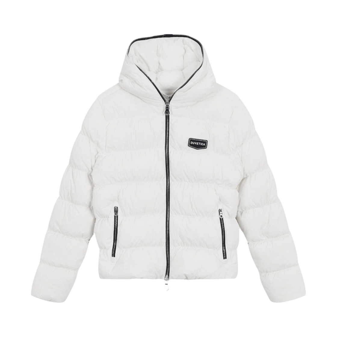 VDDJ00425-WHS (W) Duvetica Gamona Hooded Jacket White