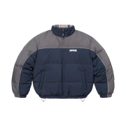 Supreme Reversible Puffer Jacket Navy - 24FW