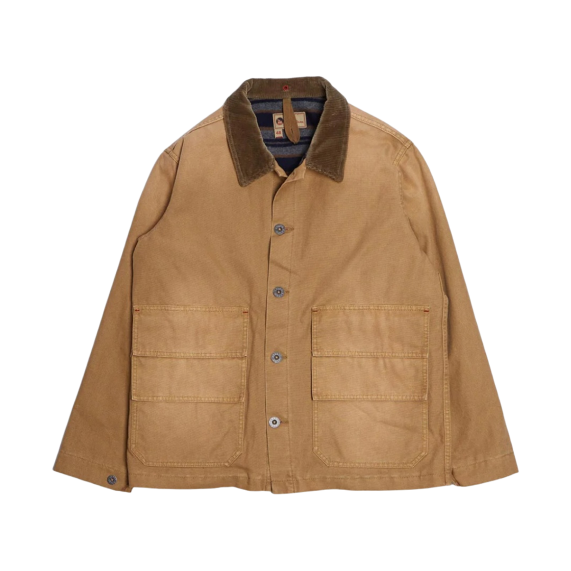 나이젤 카본 헌팅 초어 자켓 캔버스 탄(Nigel Cabourn Hunting Chore Jacket Canvas Tan)