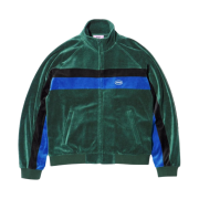 Supreme x Martine Rose Velour Track Jacket Green - 24FW