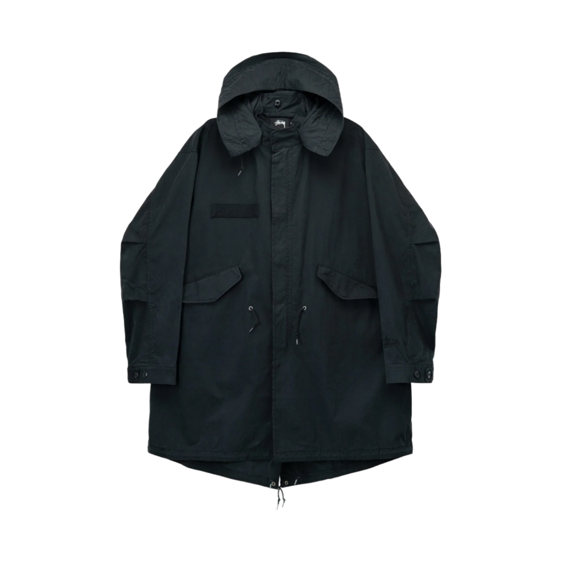 스투시 나이코 피쉬테일 파카 블랙 | Stussy | KREAM