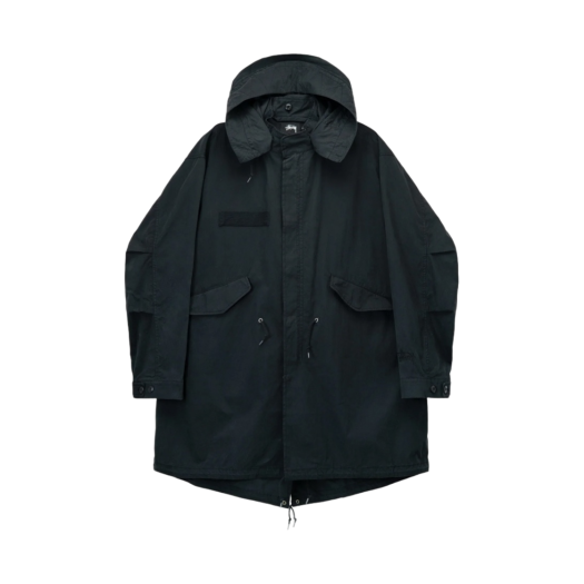 스투시 나이코 프린티드 피쉬테일 파카 올리브 | Stussy | KREAM