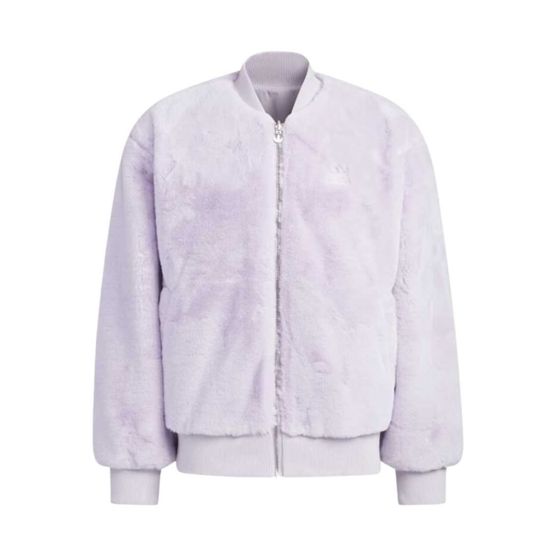 IN1019 Adidas Reversible Fur Bomber Jacket Silver Dawn - KR Sizing