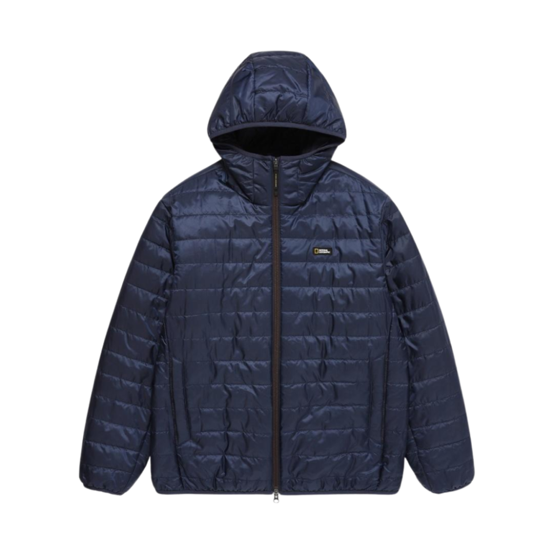 내셔널 지오그래픽 퀼팅 후드 라이트웨이트 패딩 네이비(National Geographic Quilting Hood Lightweight Padding Navy) - 1