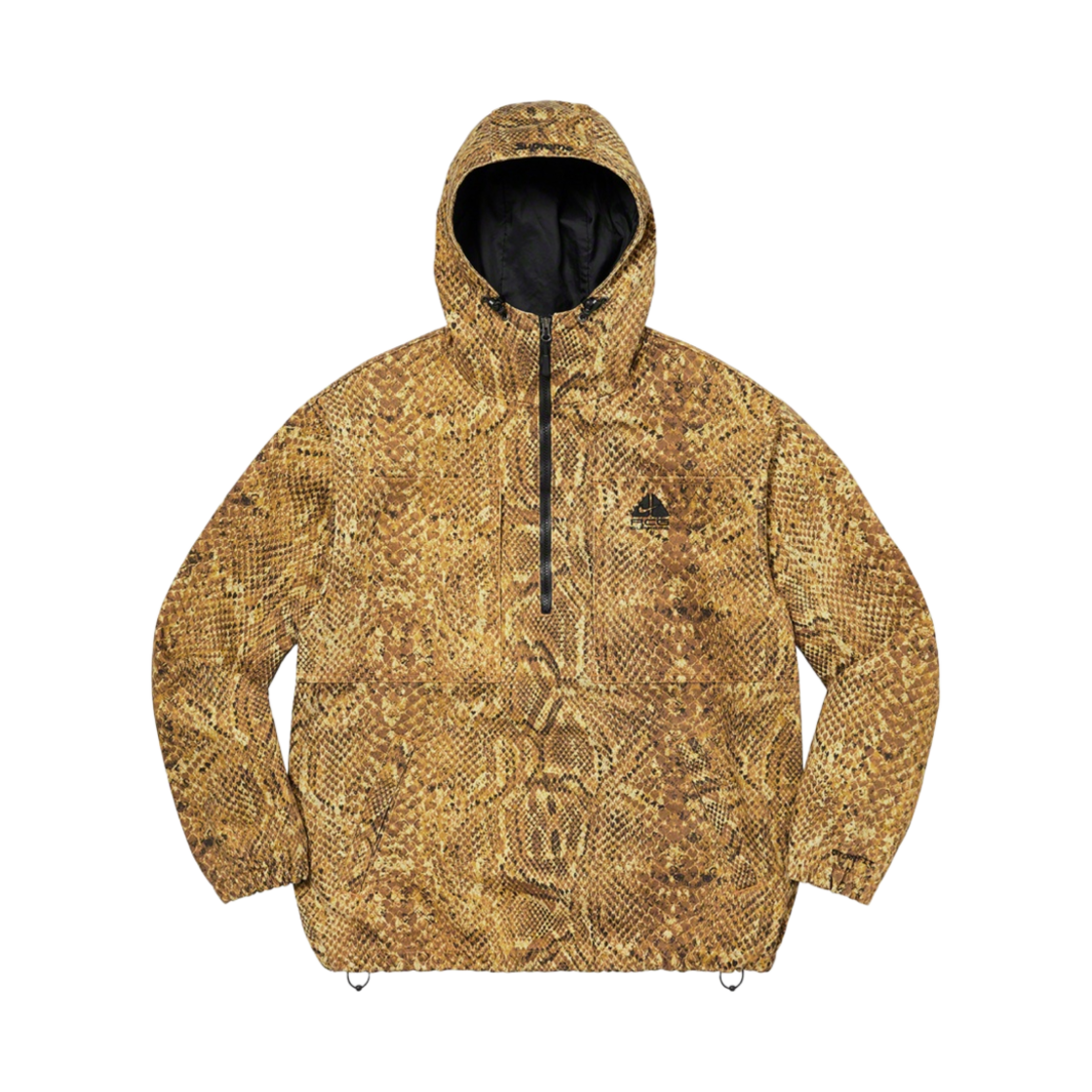 슈프림 x 나이키 ACG 데님 풀오버 골드 스네이크 스킨 - 22FW