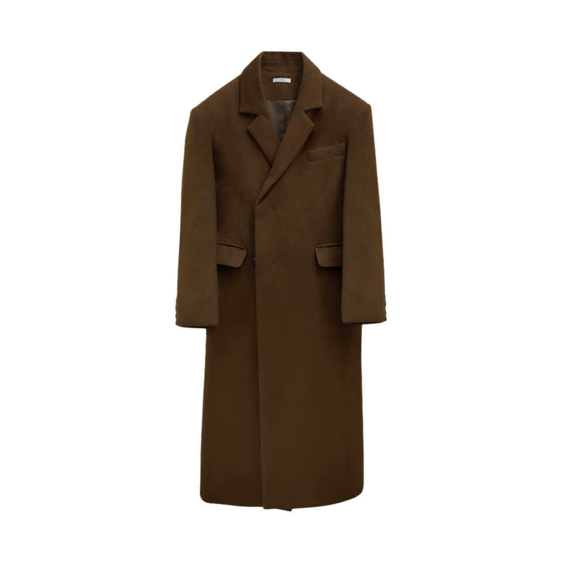 YJ0058 YUJI Virgin Wool Coat Brown