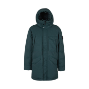 Stone Island 70821 Opaque Nylon Twill Down Parka Dark Green - 22FW