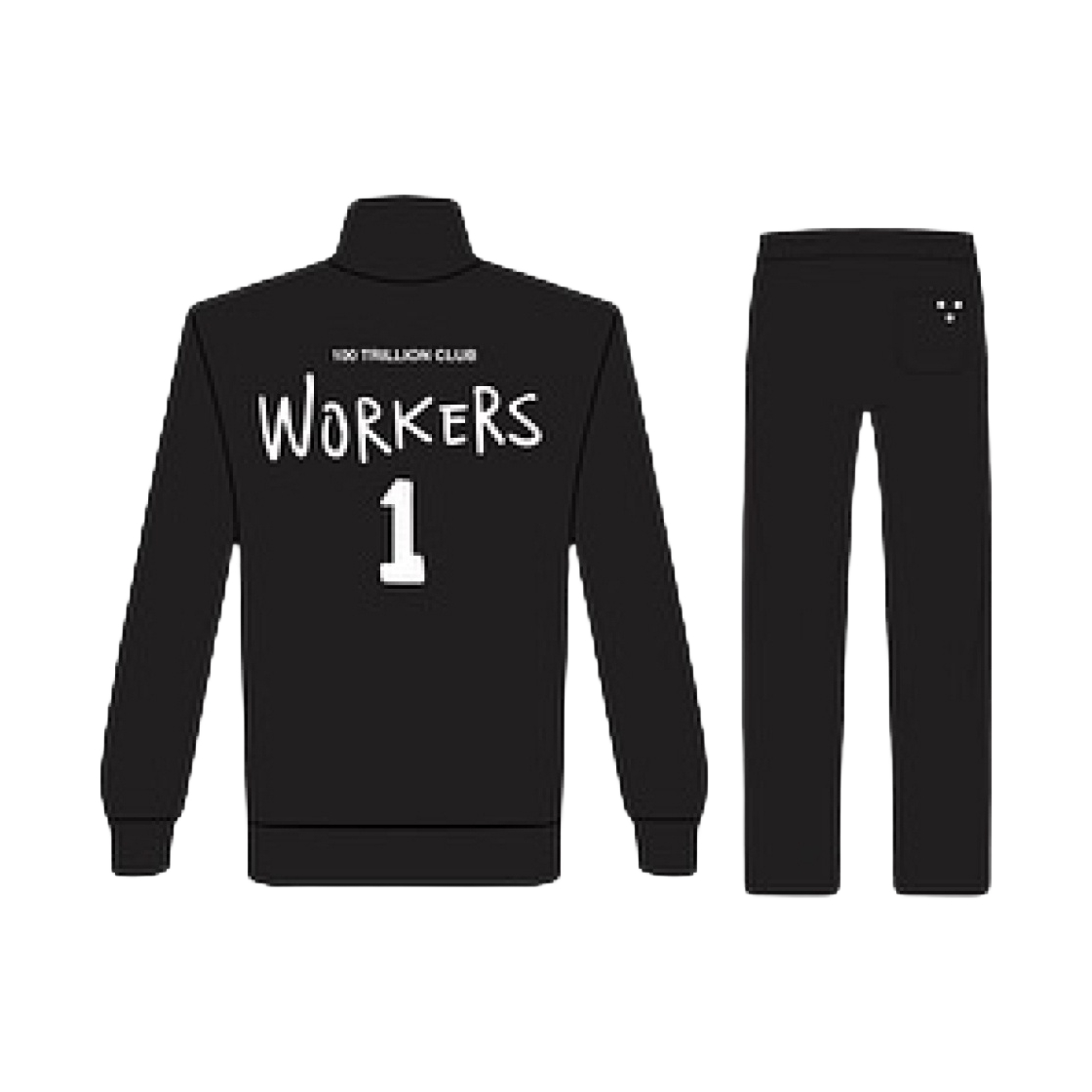 외모지상주의 일해회 트레이닝 셋업 블랙(Lookism Il Hae Hoe Training Set Up Black)