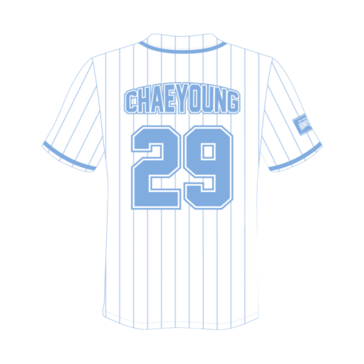 TWICE BASEBALL UNIFORM  9ROUND チェヨン TWICE CHAEYOUNG Baseball Uniform Photocard 9TH ANNIVERSARY