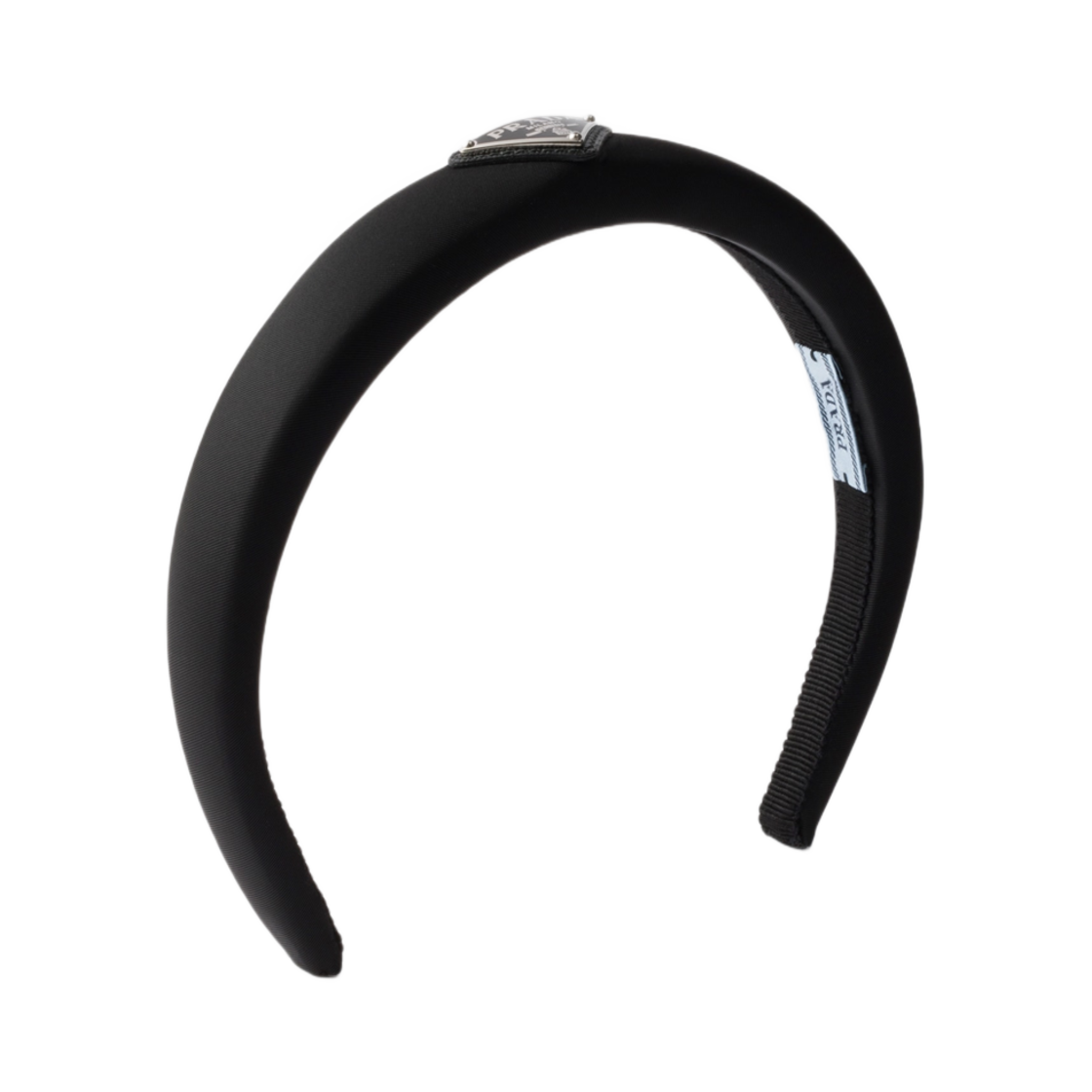 1IH080-2DMI-F0002 (W) Prada Re-Nylon Headband Black