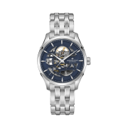 Hamilton Jazzmaster Skeleton Auto 40mm Stainless Steel Blue