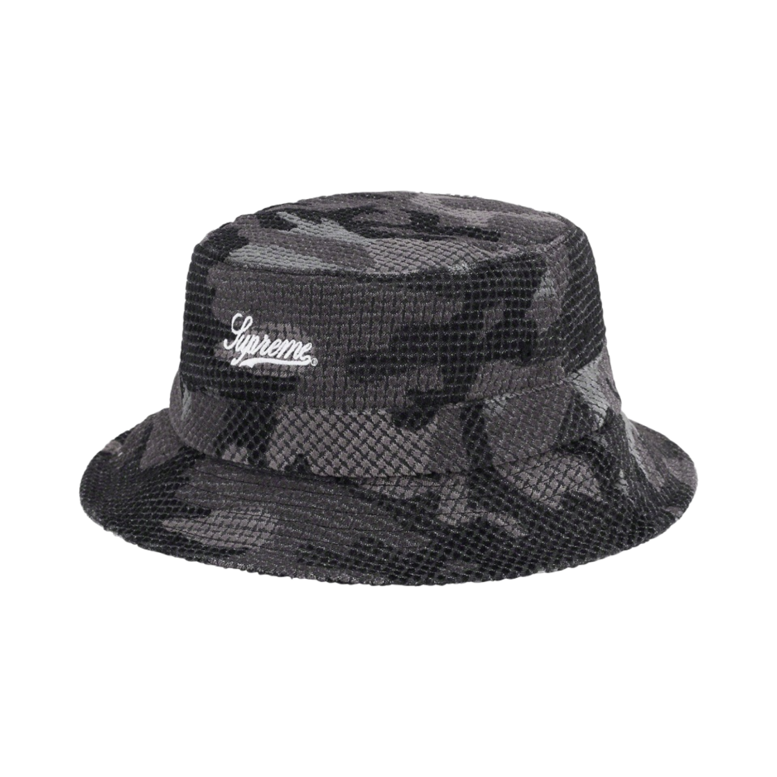 슈프림 카모 그릴드 벨벳 크러셔 블랙 카모 - 22FW(Supreme Camo Grid Velvet Crusher Black Camo - 22FW) - 1