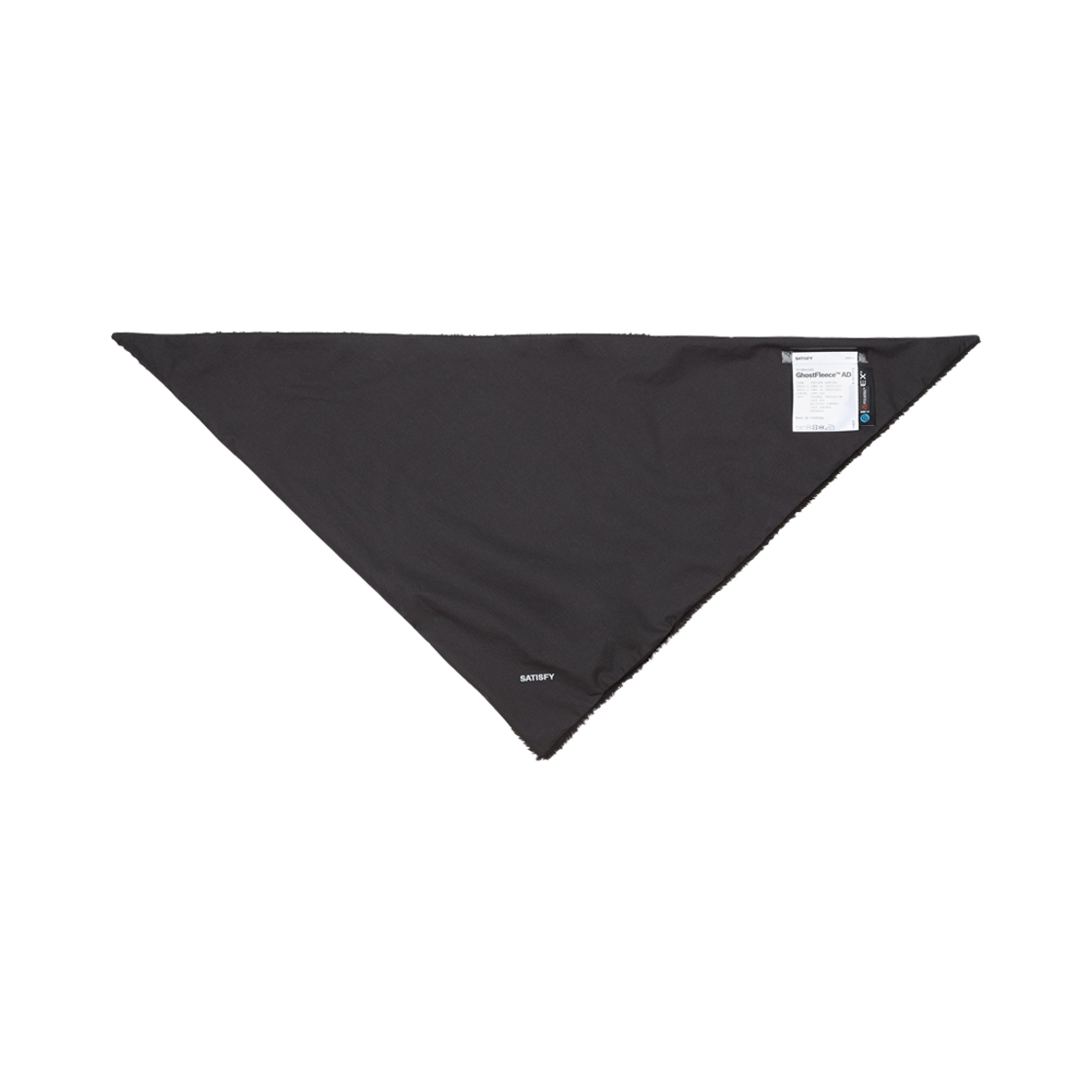 새티스파이 퍼텍스 고스트플리스 AD 반다나 블랙(Satisfy Pertex Ghostfleece AD Bandana Black) - 2