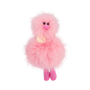 Cosymosy Ugly Bird Keyring Peach