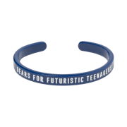 Human Made Acrylic Bangle #1 Blue