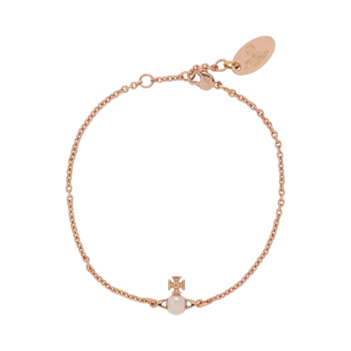 비비안 웨스트우드 발비나 브레이슬릿 핑크 골드(Vivienne Westwood Balbina Bracelet Pink Gold) - 1